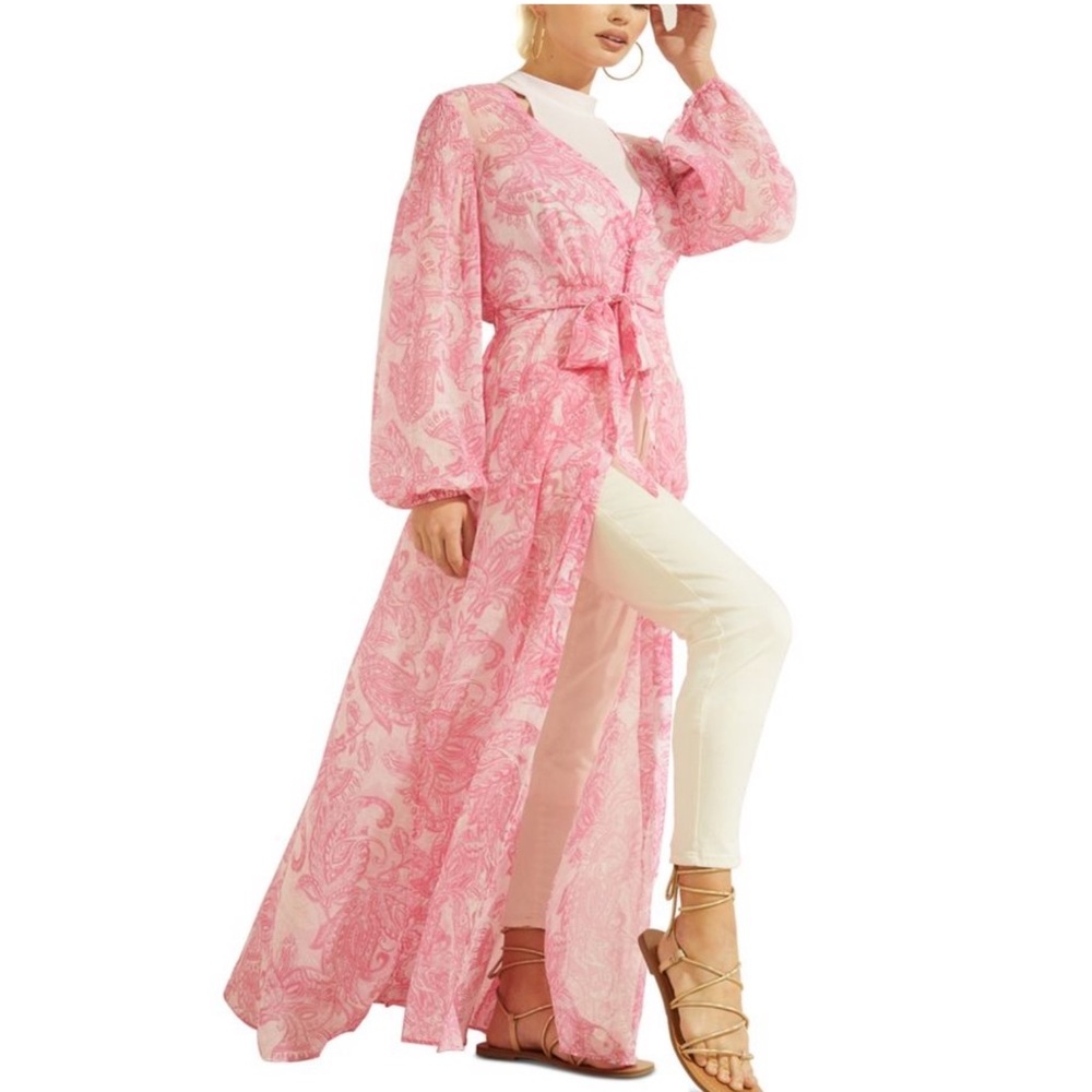 GUESS, LS BRE  Maxi Duster D